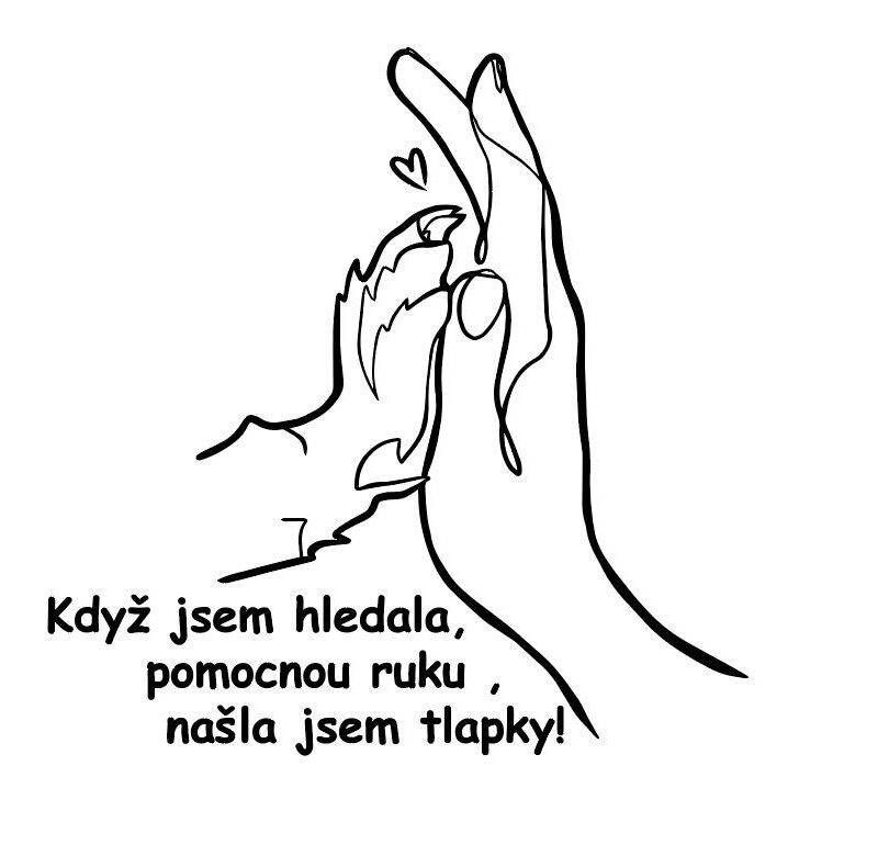 Samolepka Přátelství designed by Danly Roe / s textem