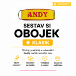 Sestav si obojek se jménem (popruh)