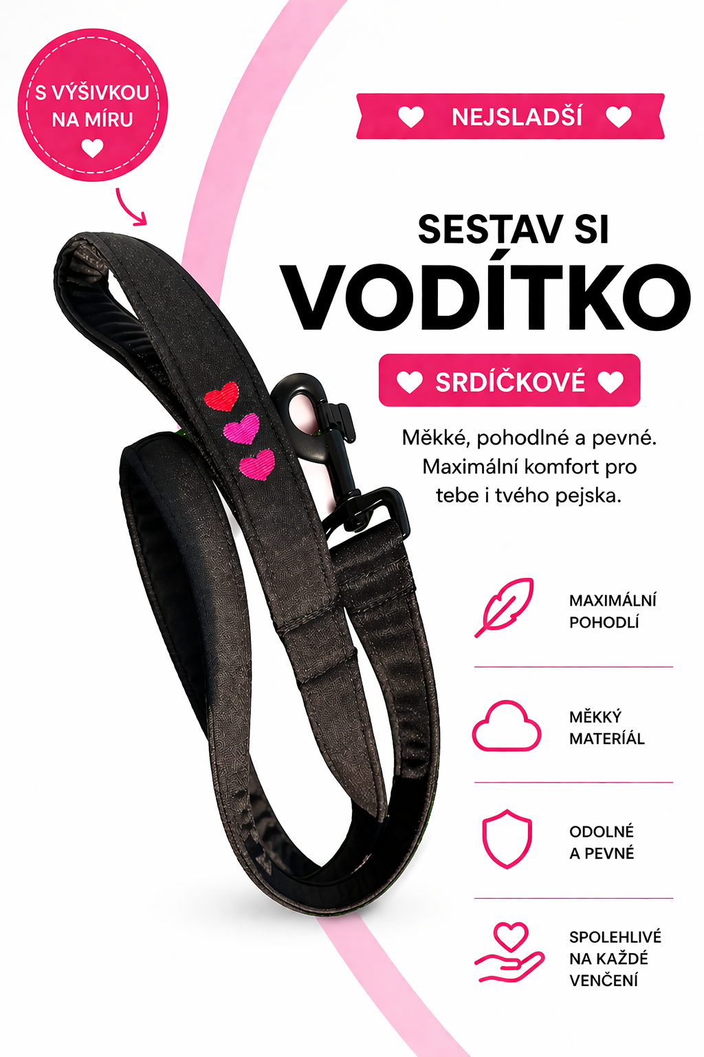 srdíčkové vodítko